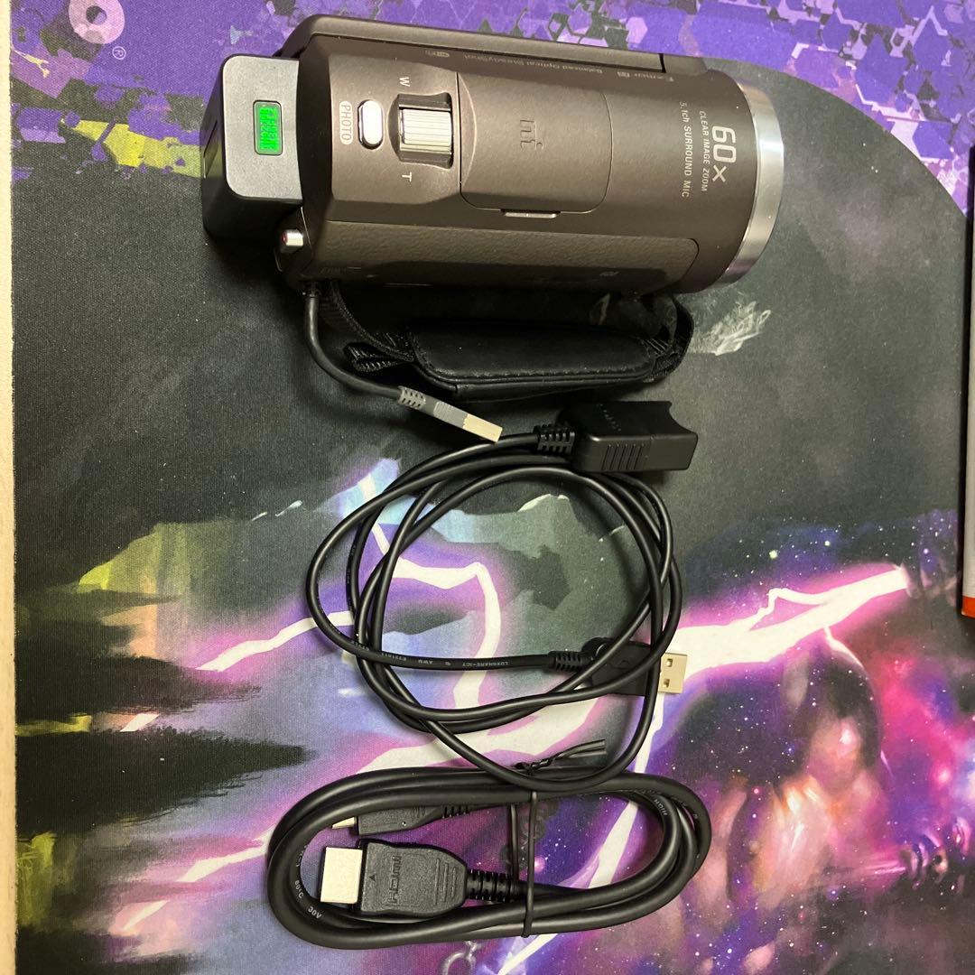 【動作確認済】SONY HDR-CX680 ハンディカム 本体