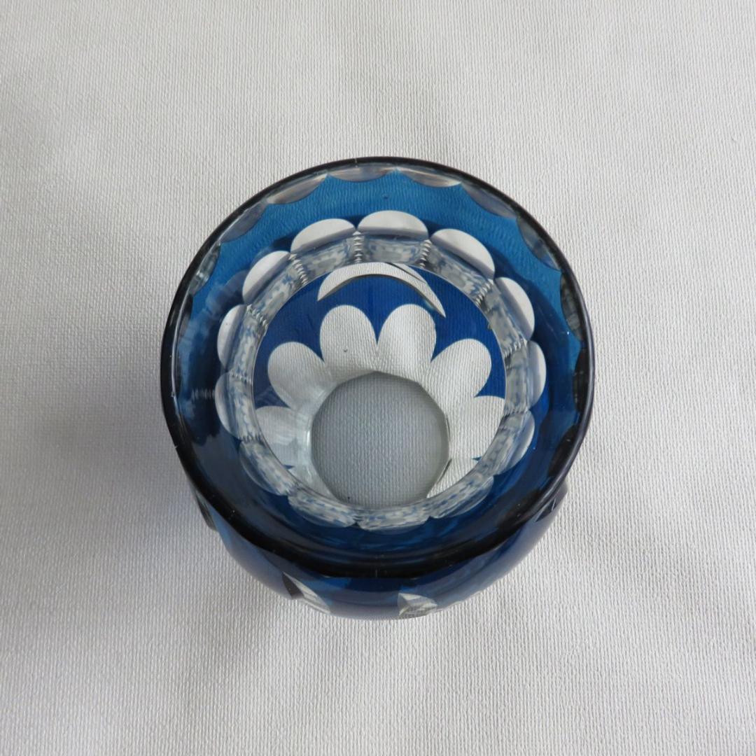 切子　花瓶　アンティーク