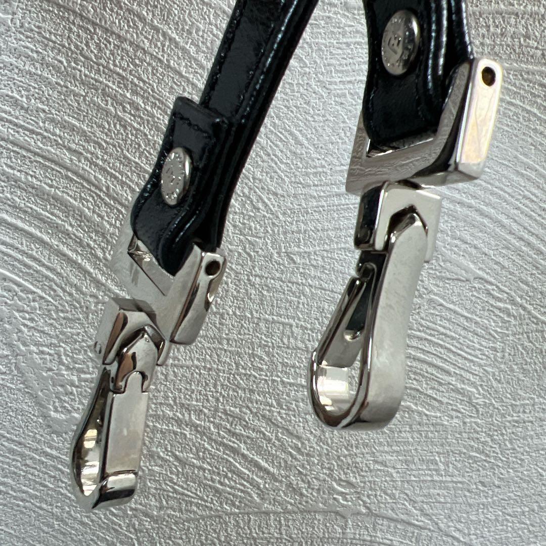 FENDI フェンディ ショルダーストラップのみ ブラック シルバー金具 フック