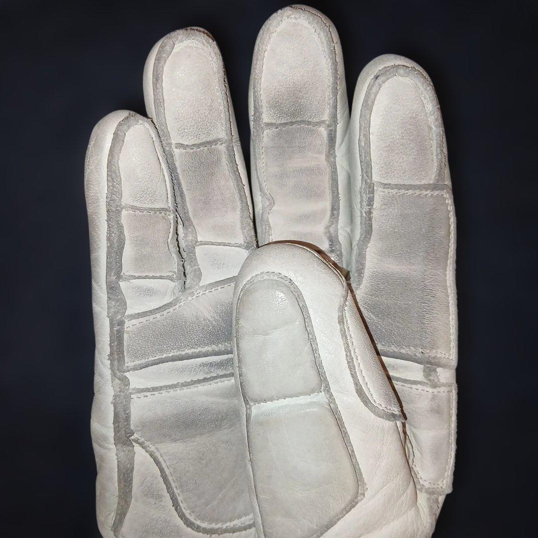 reusch RS E.G.C ホワイト　スキーグローブ