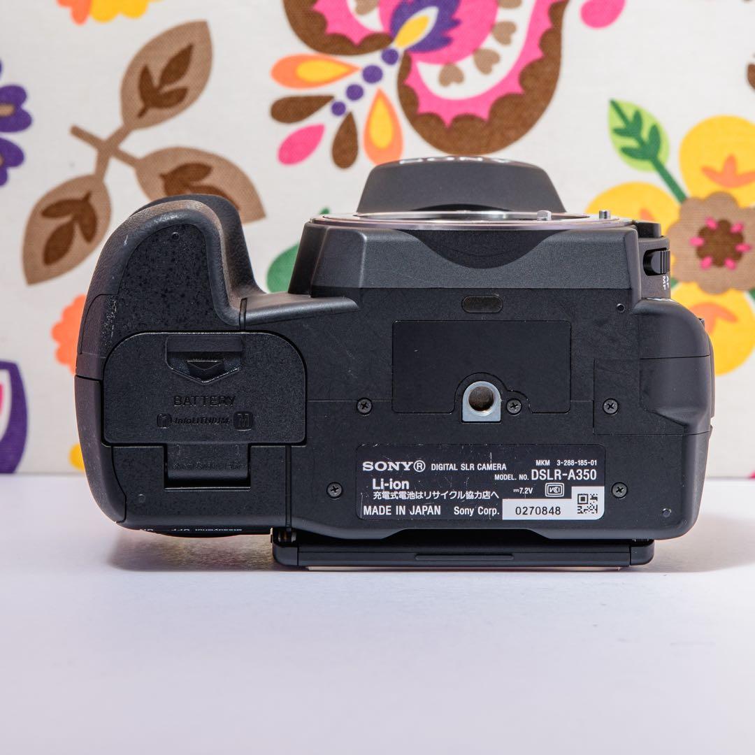 ❤️SONY ソニー α350❤️ はじめての一眼❤️