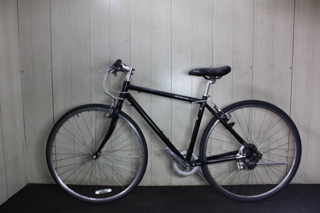 あさひ製WEEKEND アルミ 700C シマノ7速 420mm 黒色 クロス