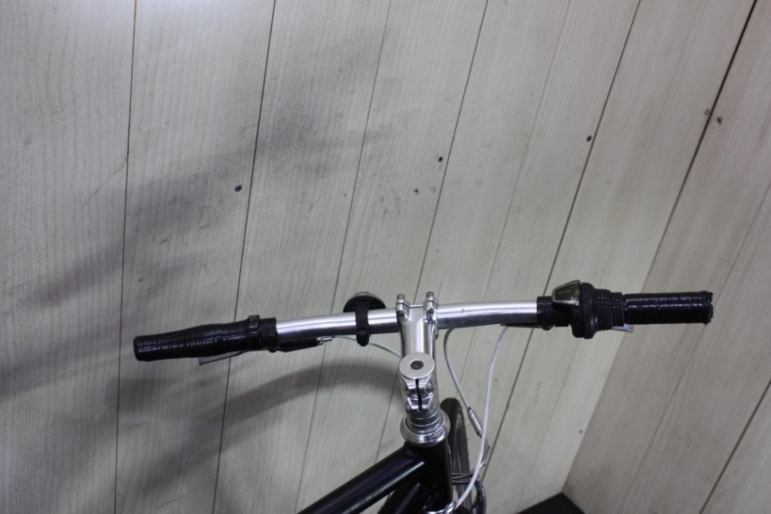 あさひ製WEEKEND アルミ 700C シマノ7速 420mm 黒色 クロス