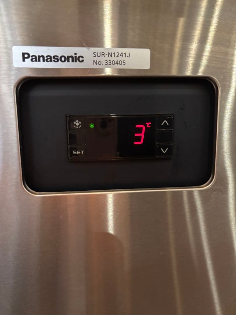 美品送料込❗️23年新品購入　Panasonic 業務用コールドテーブル冷蔵庫