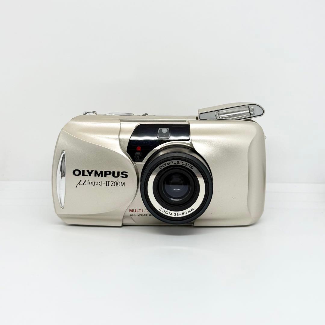 【完動品】OLYMPUS μ -II ZOOM フィルムカメラ 動作確認済み