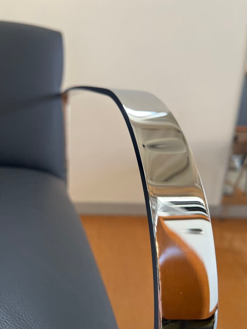 アメリカ　ラザール　本革ラウンジチェア　① ミッドセンチュリー　アールデコ　美品