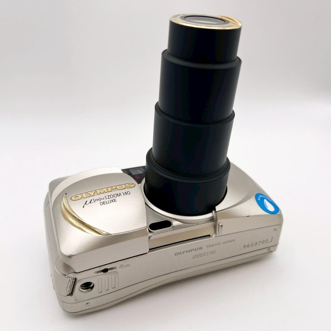 【動作品】OLYMPUS μ[mju:] ZOOM140 フィルムカメラ
