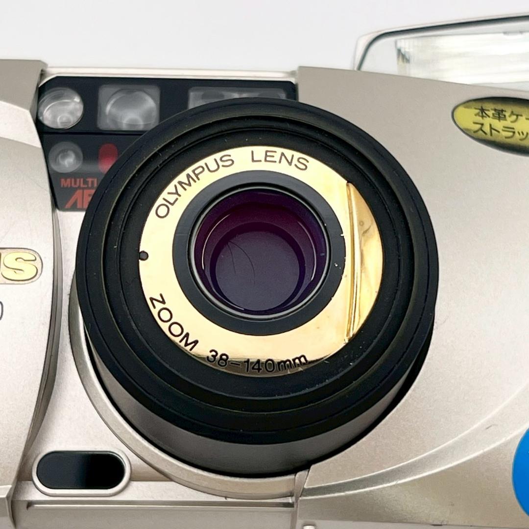 【動作品】OLYMPUS μ[mju:] ZOOM140 フィルムカメラ