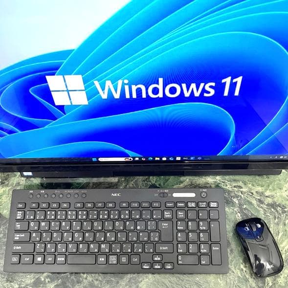 NEC LAVIE DA 23.8型ワイド、Windows11、Office付き