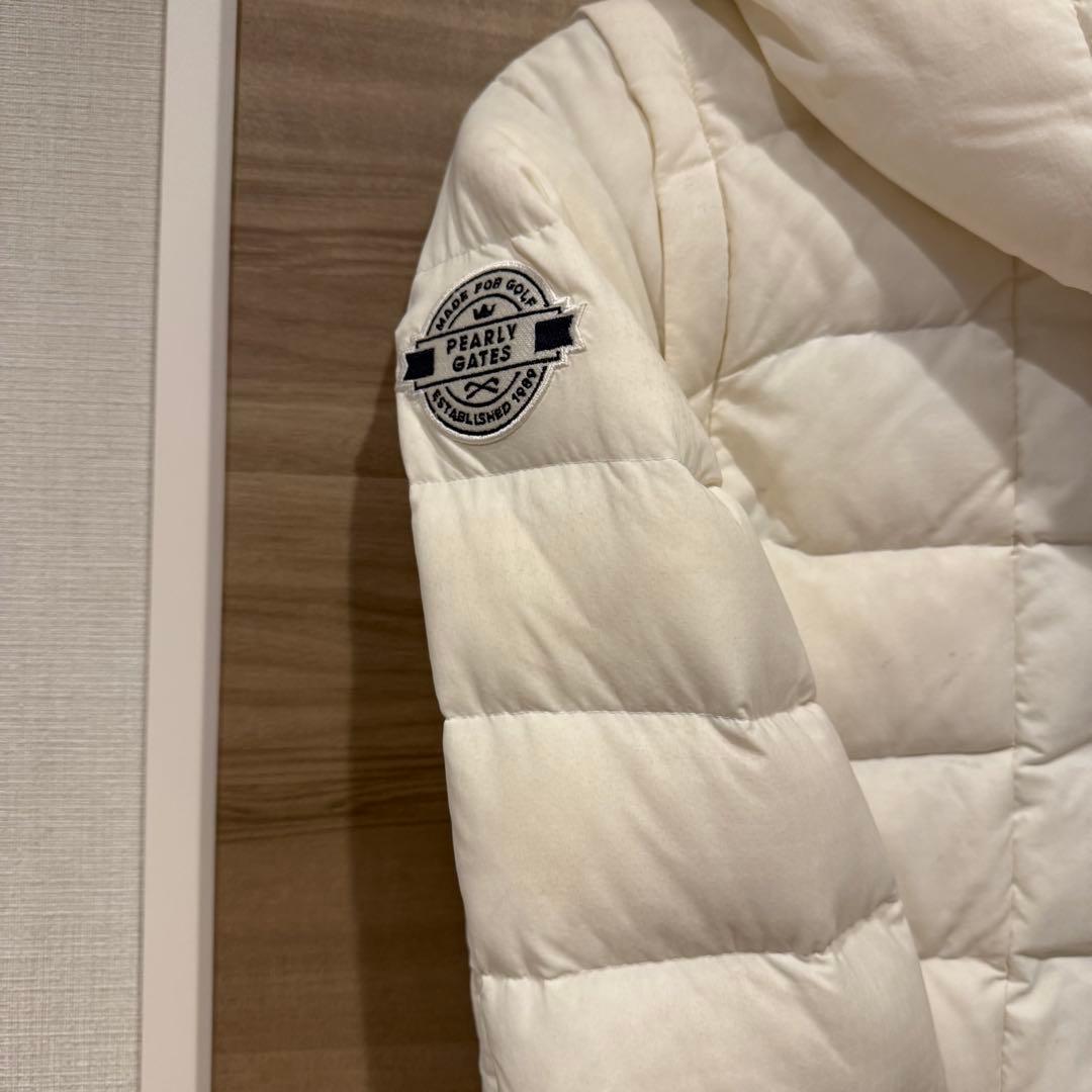 PEARLY GATES フード付きダウンジャケット