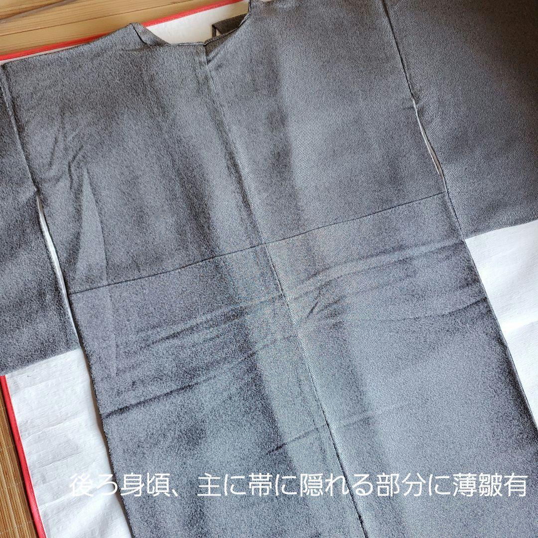 さらりと纏う浜ちりめん　極型万筋小紋