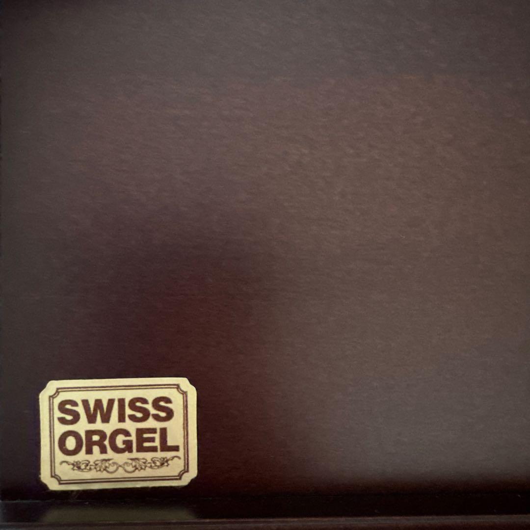 REUGE 花柄オルゴール 木製　美品