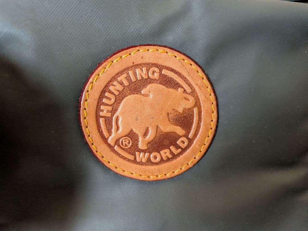 HUNTING WORLD ボストンバッグ グレー