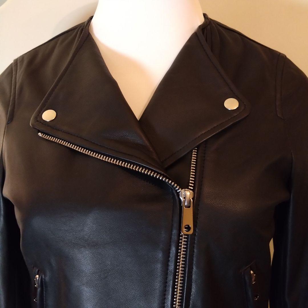 ぴたろさまリクエスト ★UNITED TOKYO ラムレザーセミダブルライダース