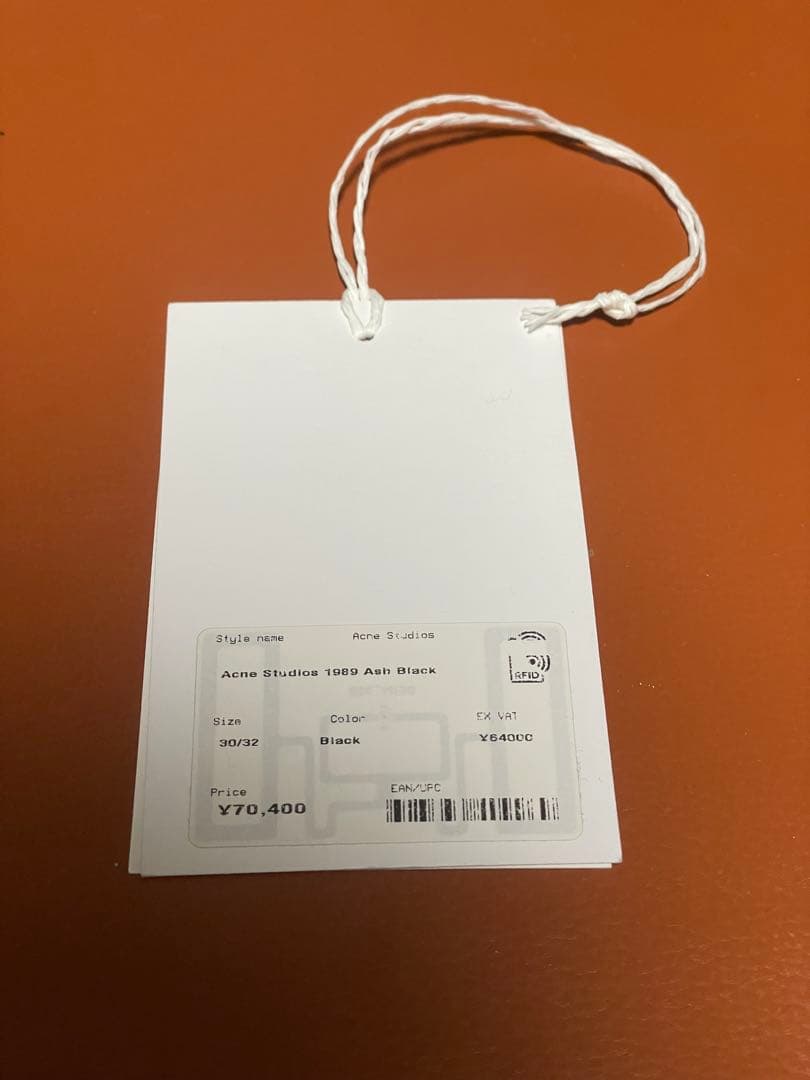 パンツ Acne studios 1989 Ash Black 30/32