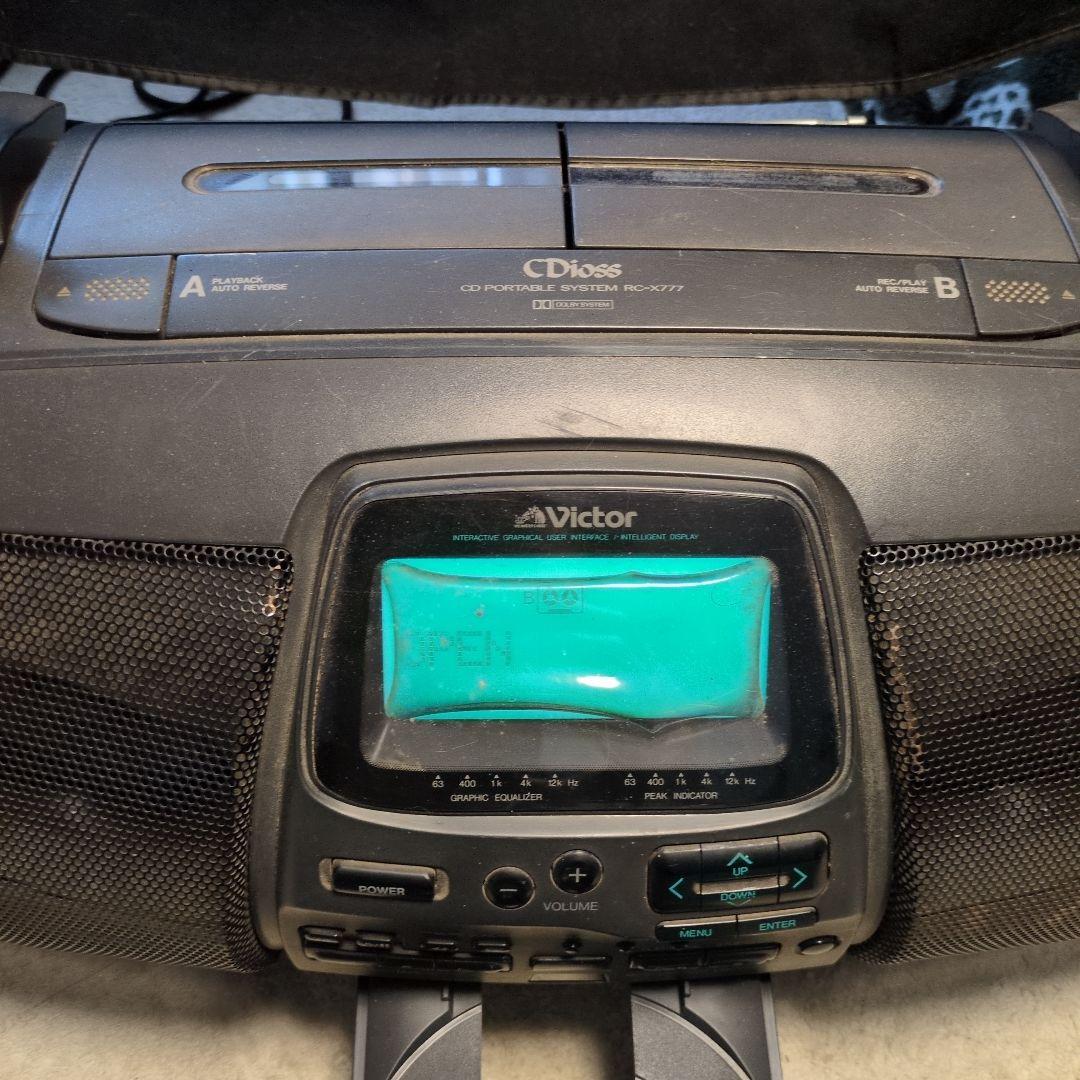 ビクター RC-X777 ビクター ラジカセ CD以外動作確認済み