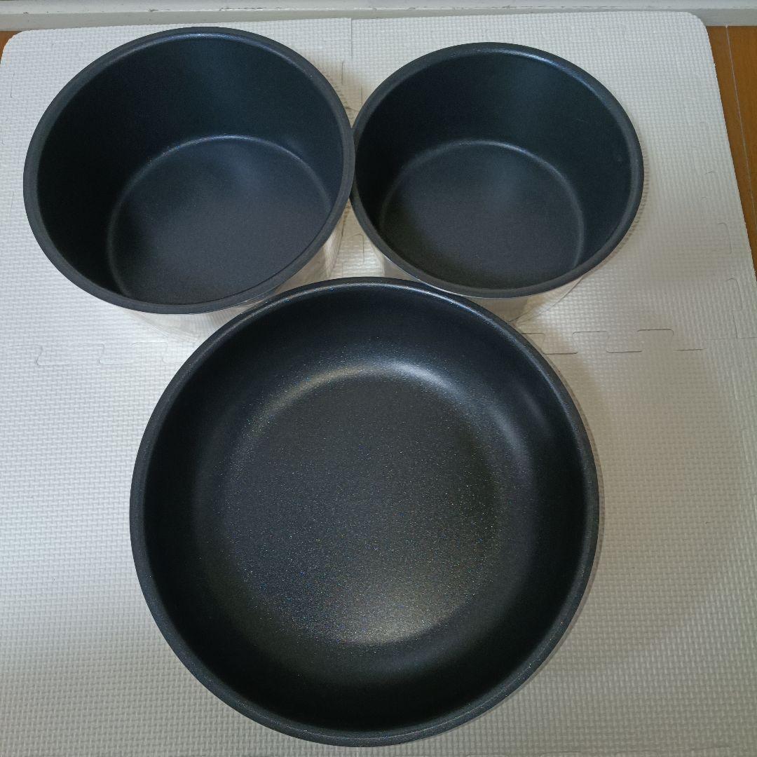 鍋・フライパンセット（取っ手付き)+保温ポット