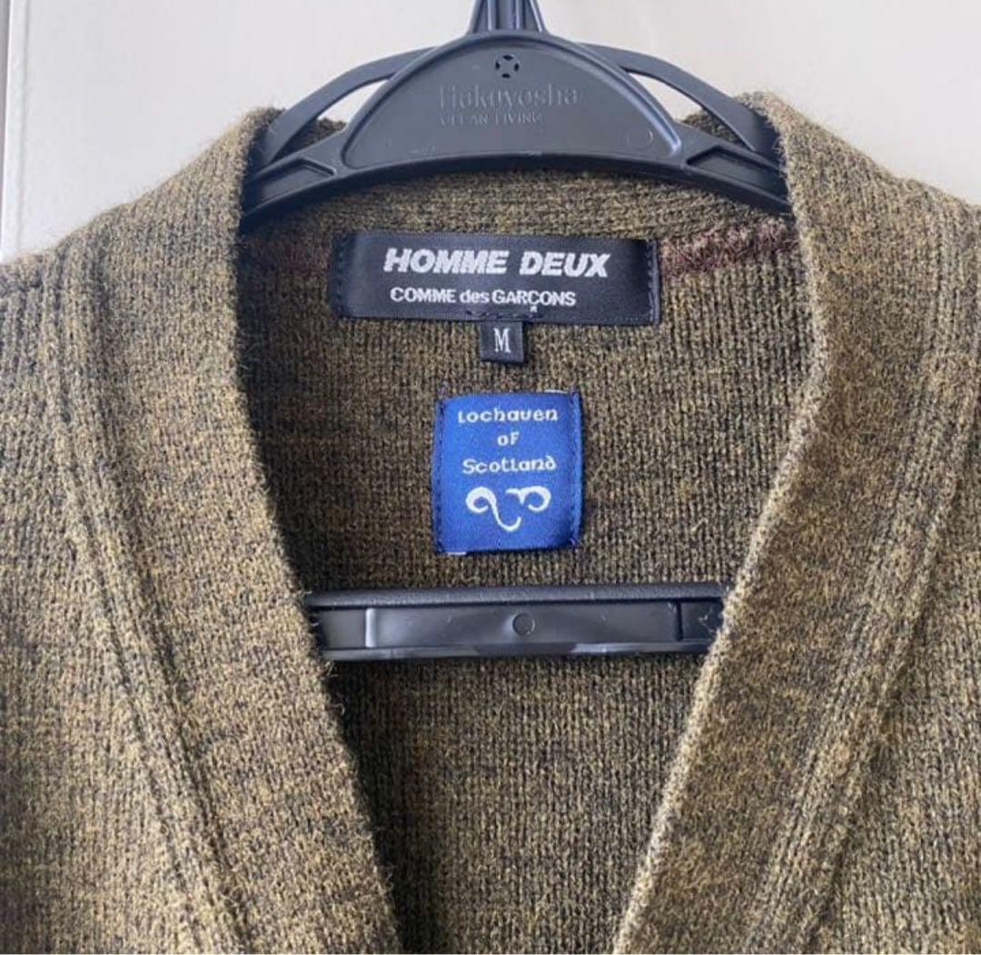 comme des garcons homme duexニットベスト