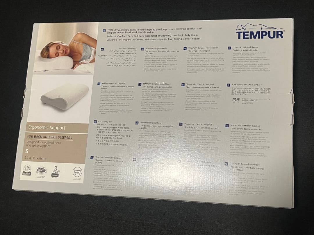 tempur original pillow テンピュール　枕　Sサイズ