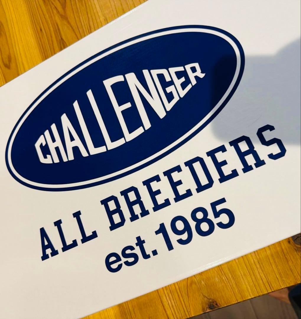 小物 CHALLENGER/LIGHTNING SIGNBOARD