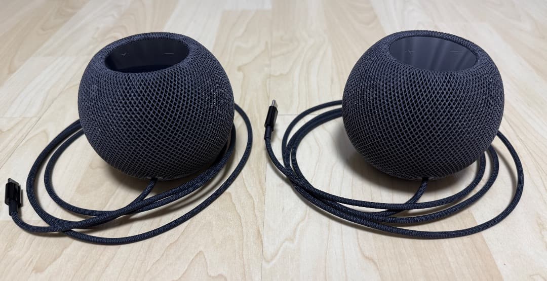 Apple Pod mini スペースグレイ 2個セット ステレオペア