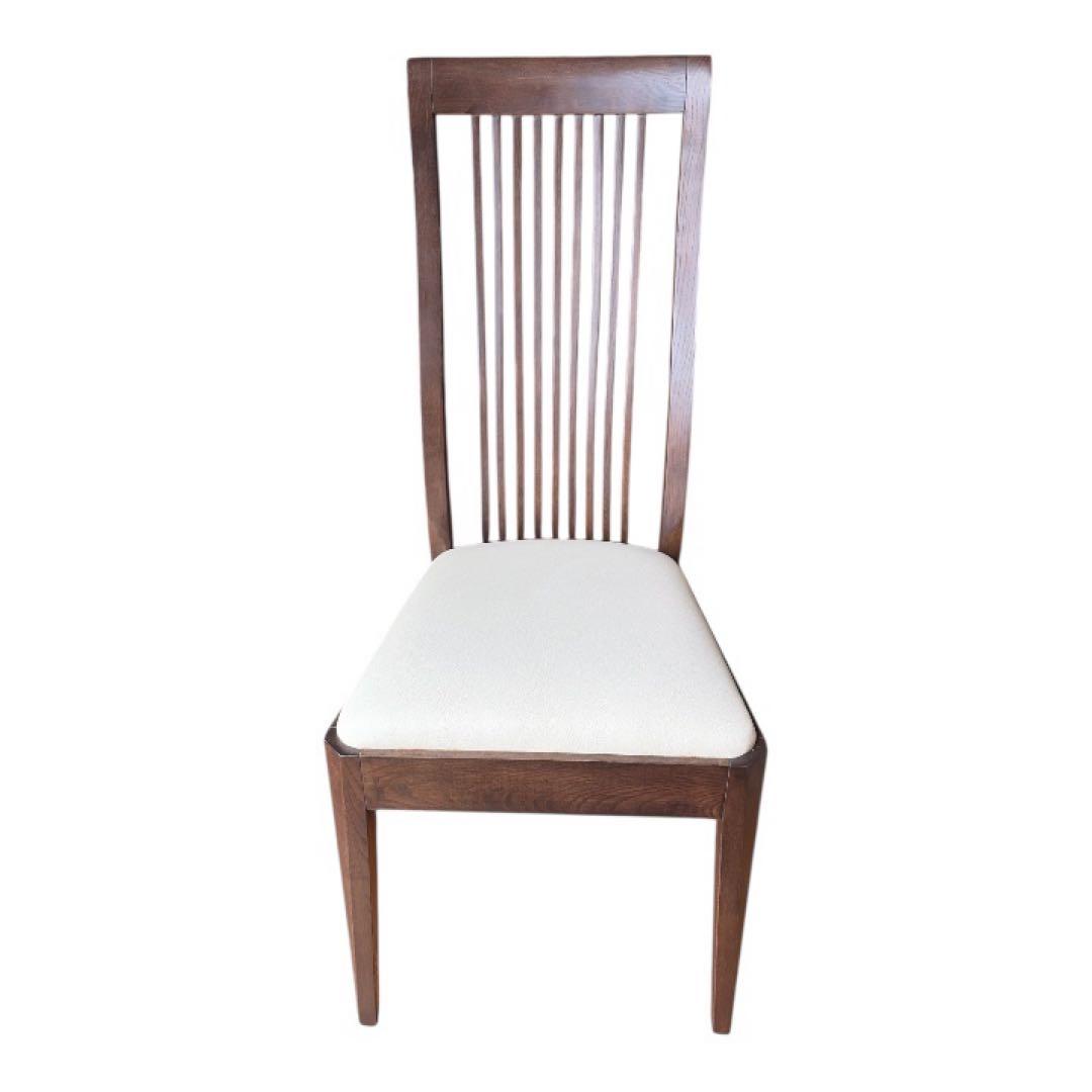 【送料無料】大塚家具 ダイニングチェア タモ天然木 同仕様2脚有