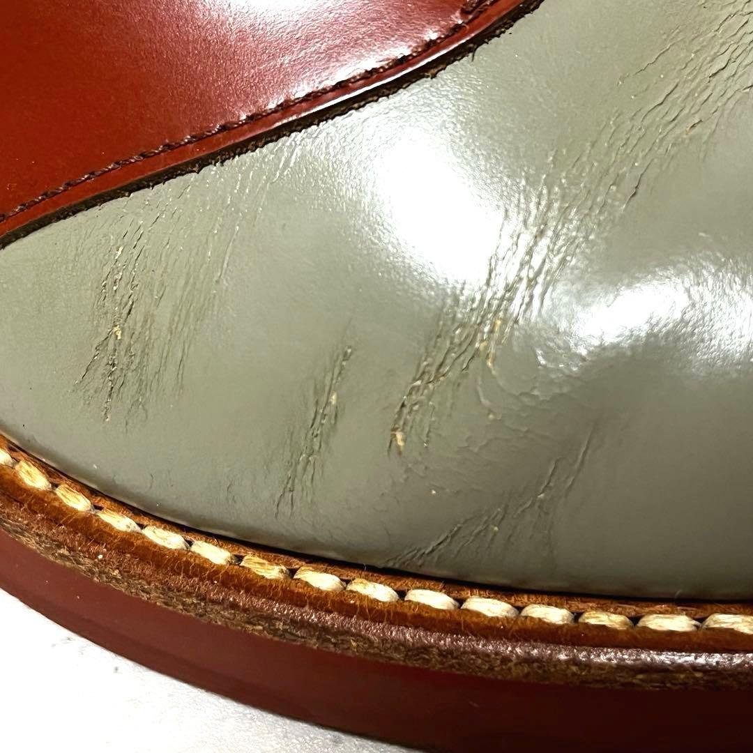 美品【リーガル】サドルシューズ 2051オックスフォードバイカラー♡ブラウン25