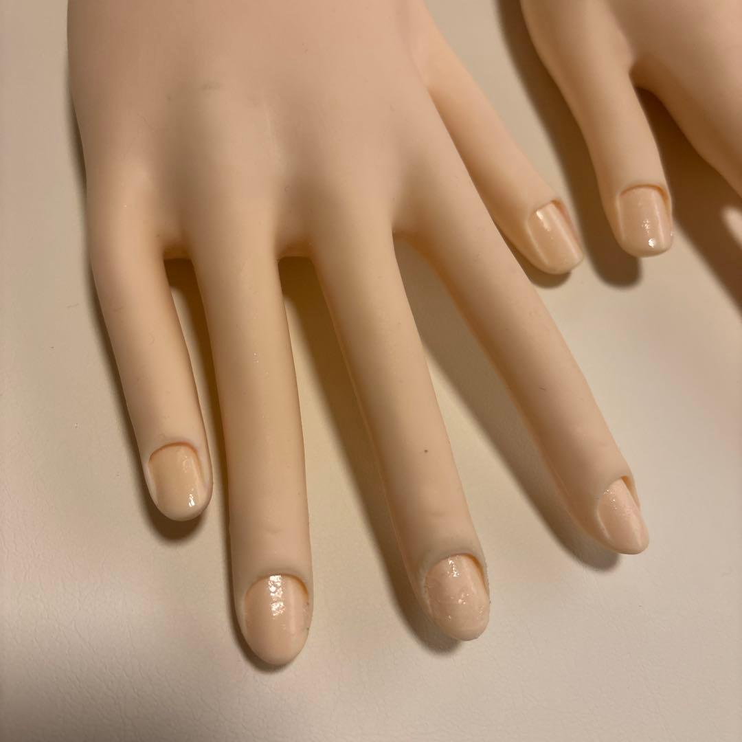 認定モデルハンド　骨折なし　ネイリスト検定　ネイル　付属品未使用