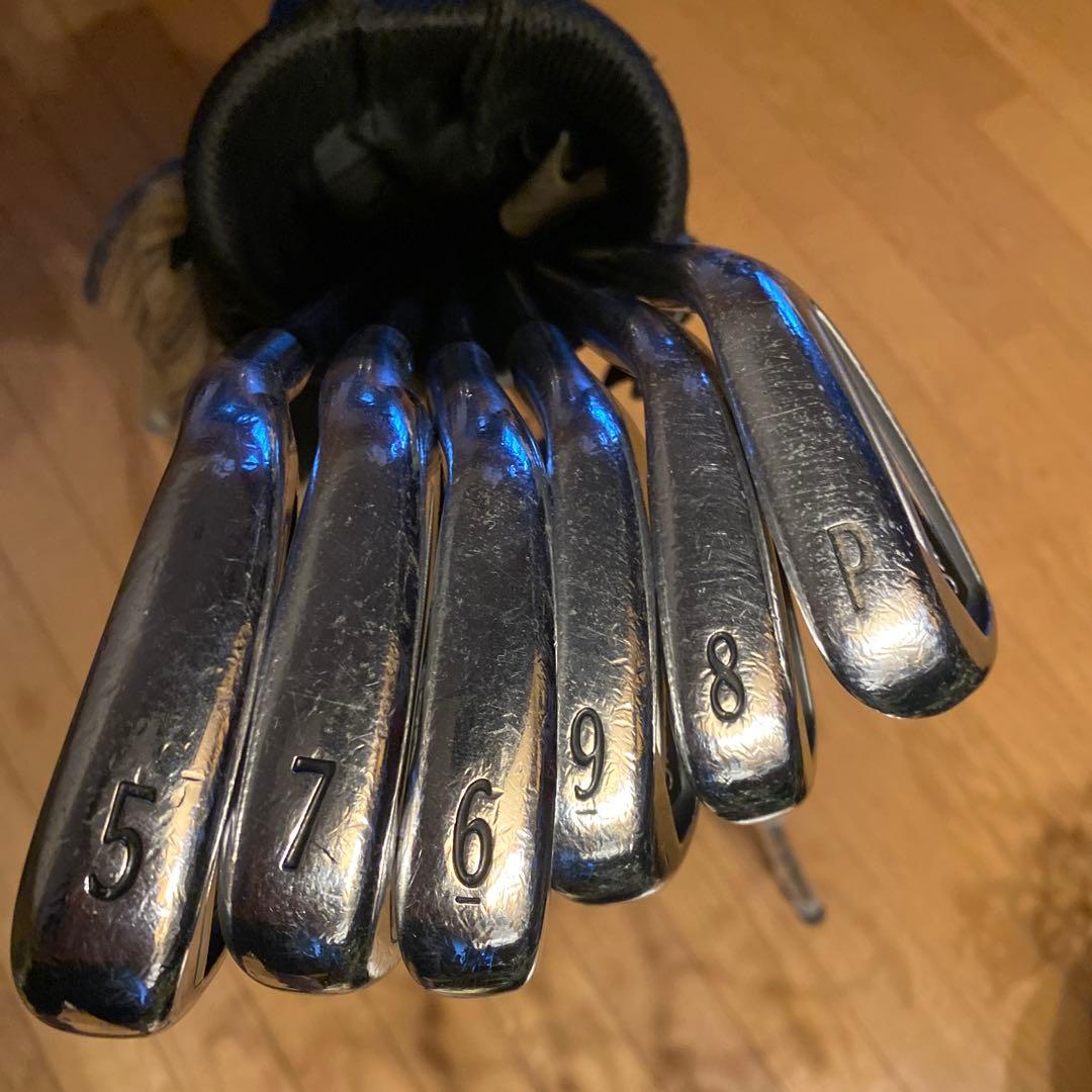 ♾️タイトリストap2716 ＡＭＴ　アイアンセット6本 IOMICグリップ