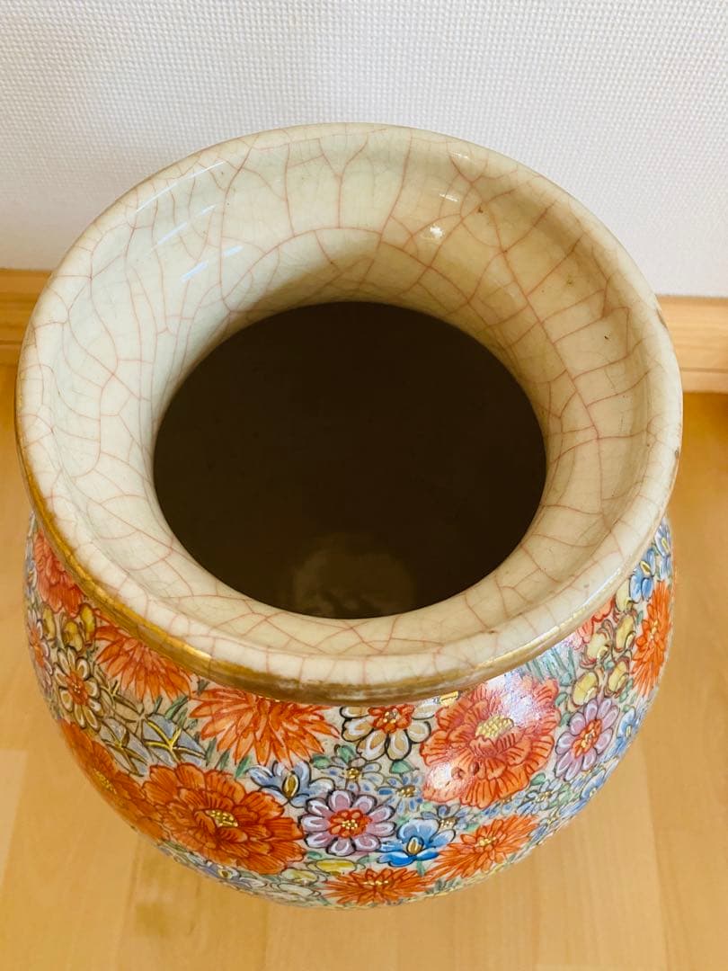 専売特許 菰野 花器 花瓶 フラワーベース 壺 アンティーク レトロ