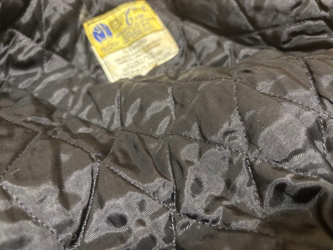 Hewitt スタジャン 90s 00s ヒューイット キルティング　黒　38