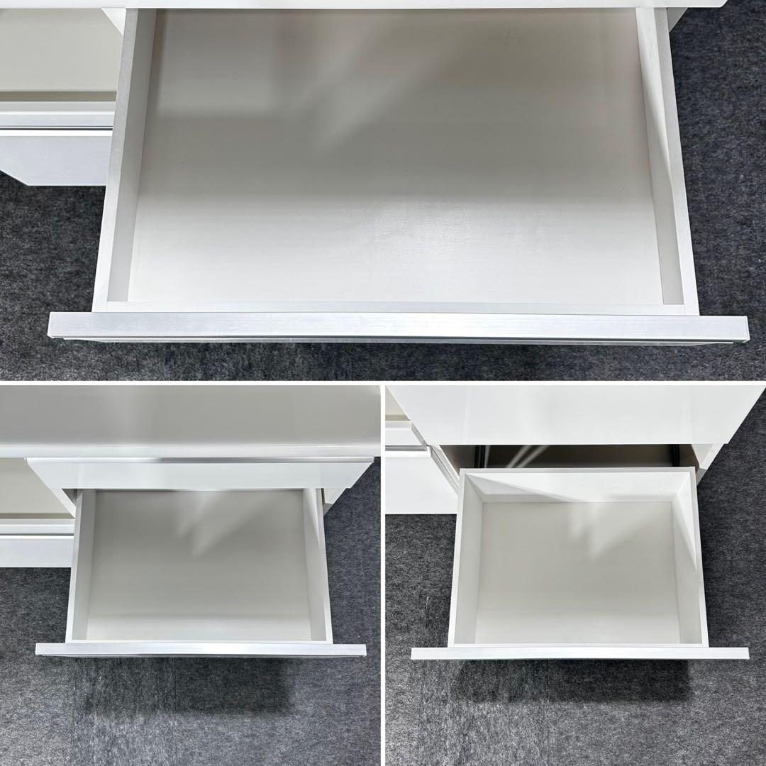 引取限定価格 松田家具 食器棚 メッカ 幅100cm シンプルd4948