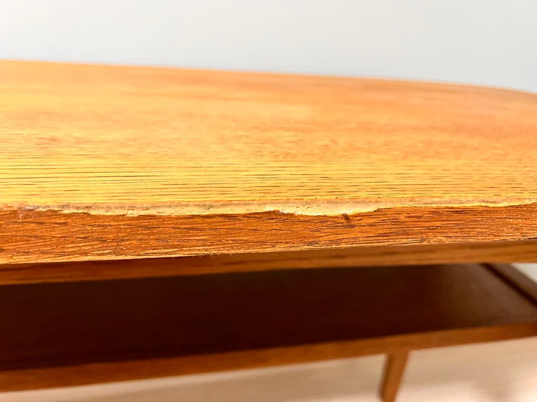 木製カフェテーブル 下棚付き　Unico  クルト