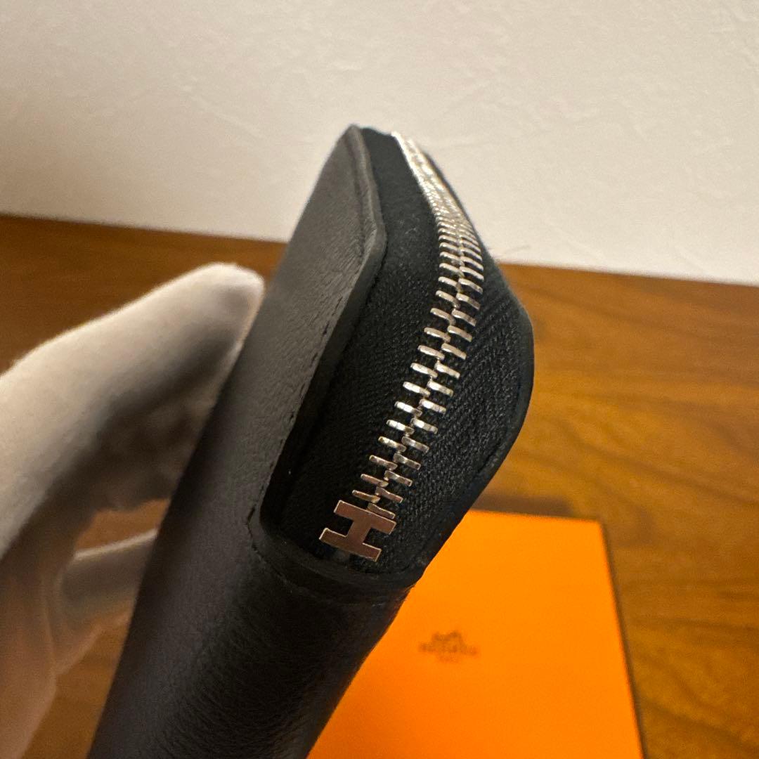 エルメス　シルクインコンパクト　キャバン　ノアール