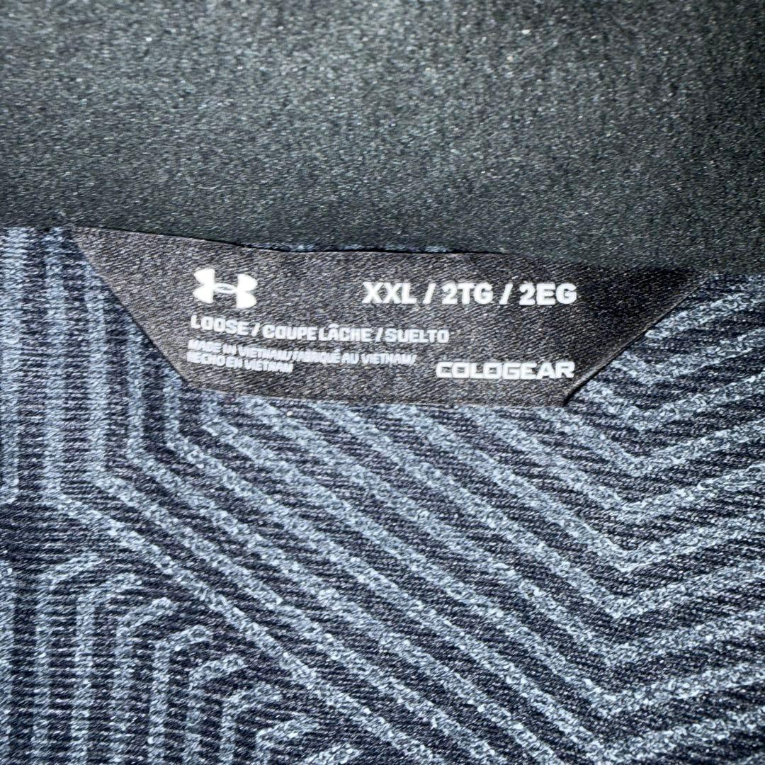 UNDER ARMOUR 保温性 ロゴプリント フーデット ベンチコート XXL