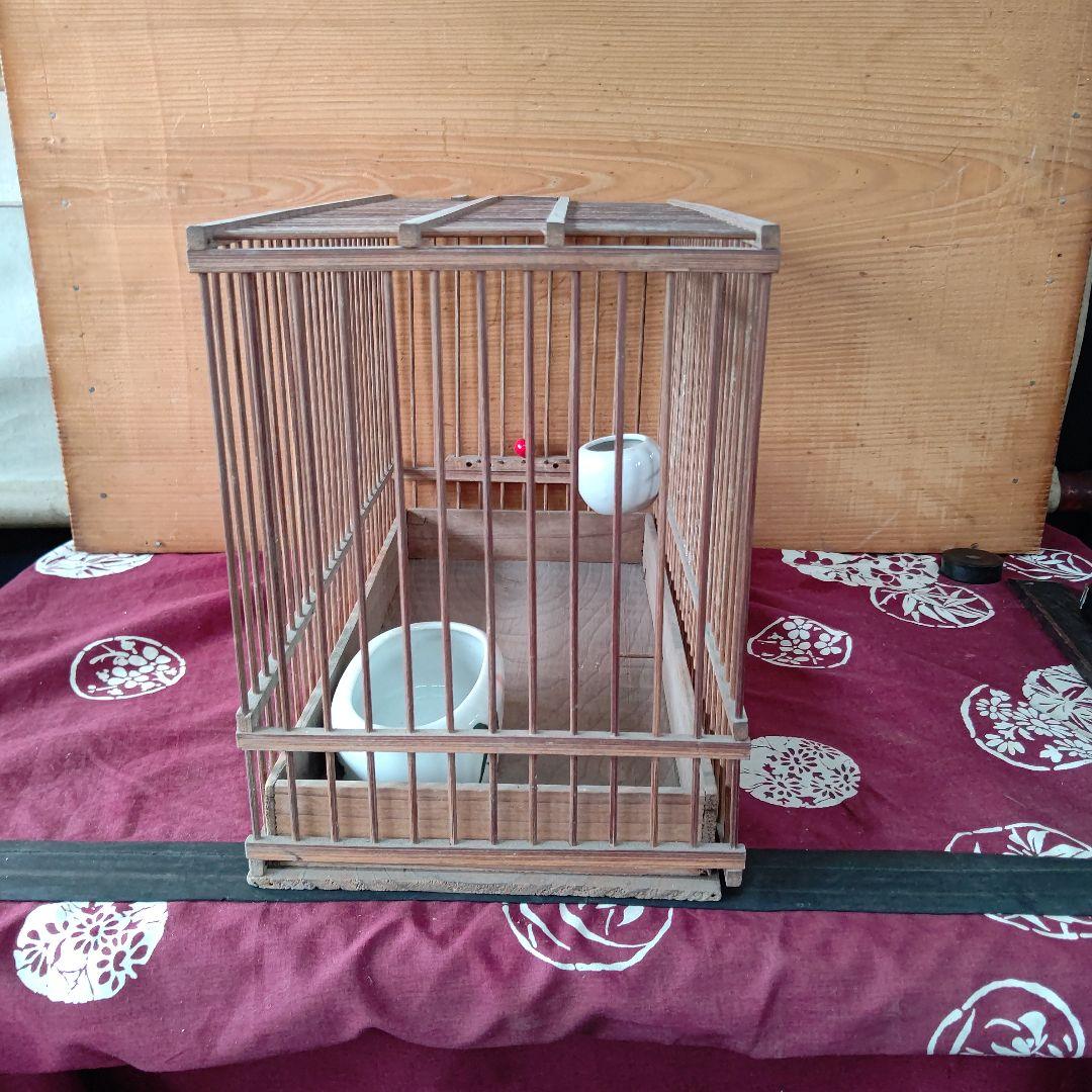 昭和の鳥カゴ