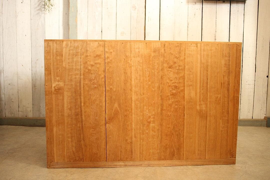 古い木製の引き出し5杯　チェスト　食器棚　古家具　古民家　時代家具