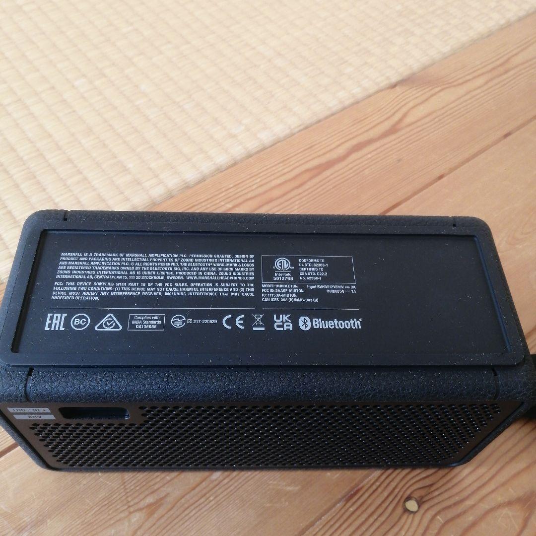 Marshall Middleton ミドルトン ワイヤレススピーカー　その3