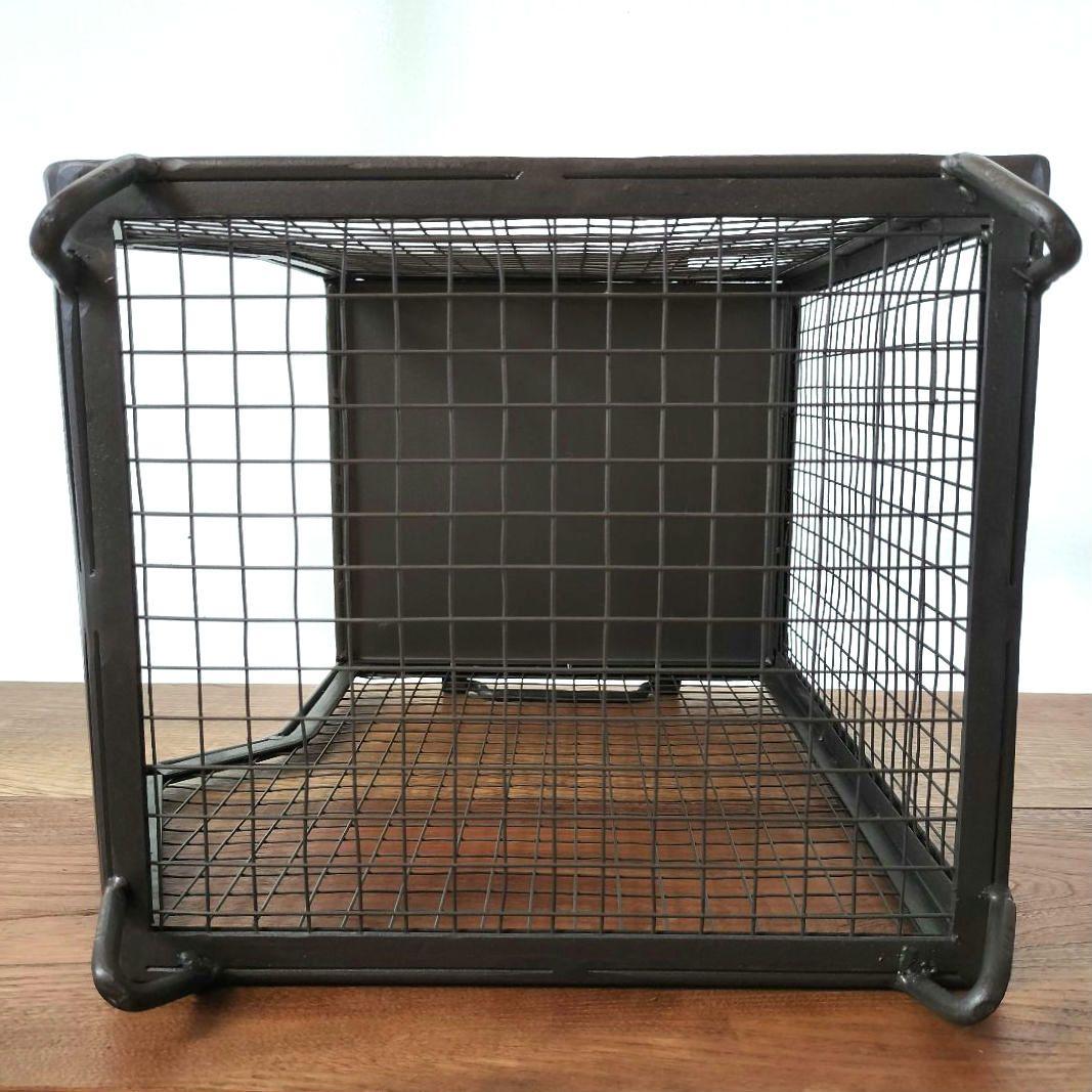 LIFE FURNITURE MESH BOX & TABLE マガジンラック