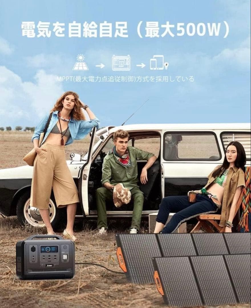 AFERIYポータブル電源 1200W 1248Wh/390000mAh 大容量