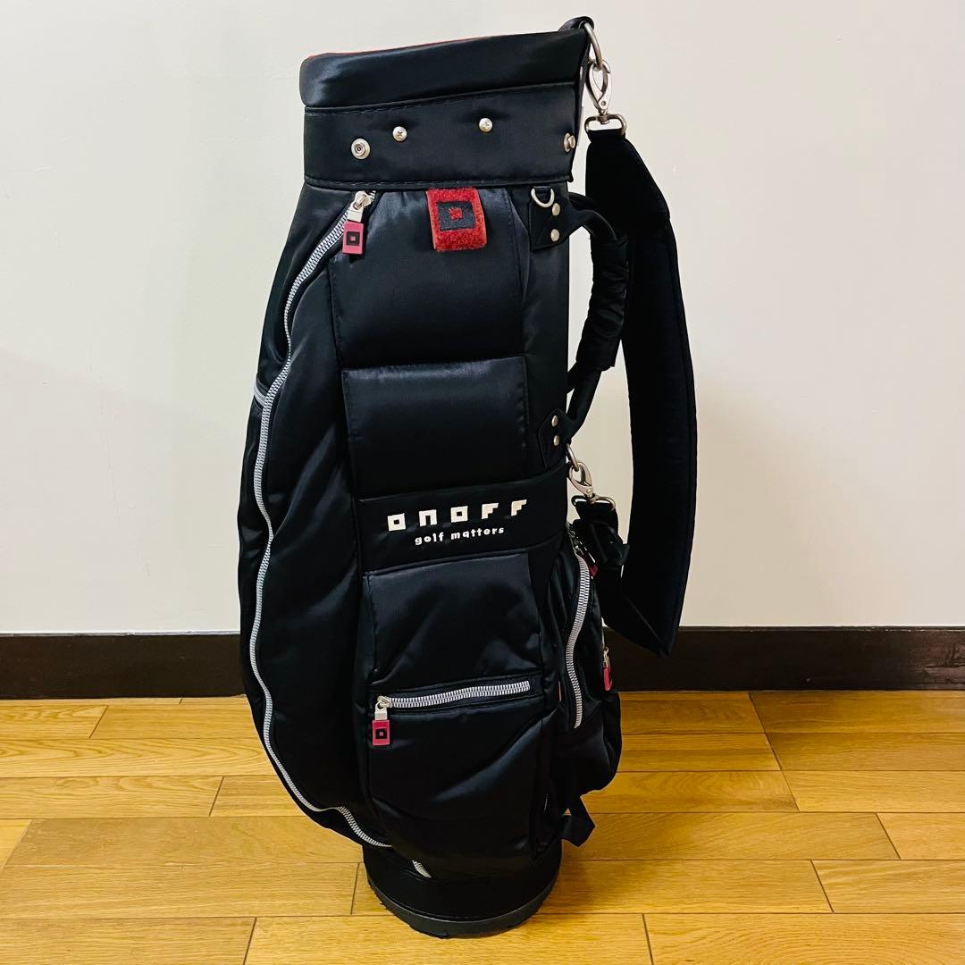 美品　ONOFFキャディバッグ　送料込み