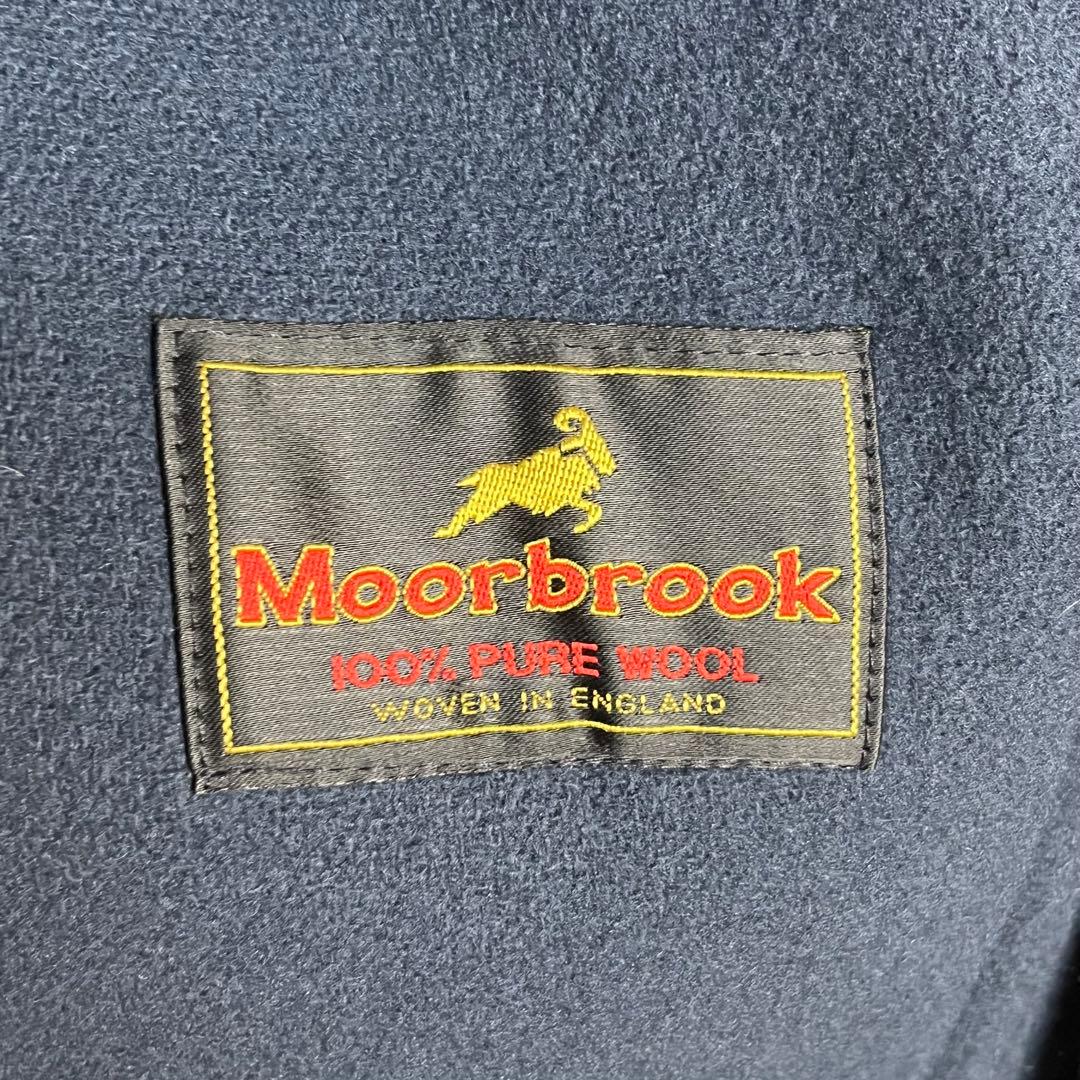 一点物　ムーアブルック　ダッフルコート　ブルー　英国モデル　nigelgreen