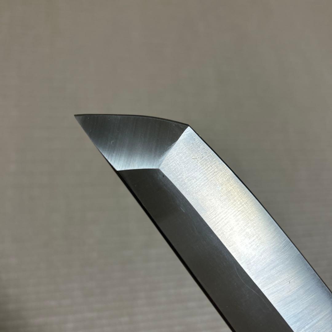 尺三　先丸　V金10号　本焼　包丁　和包丁　黒檀　柳刃　刺身　鬼反り