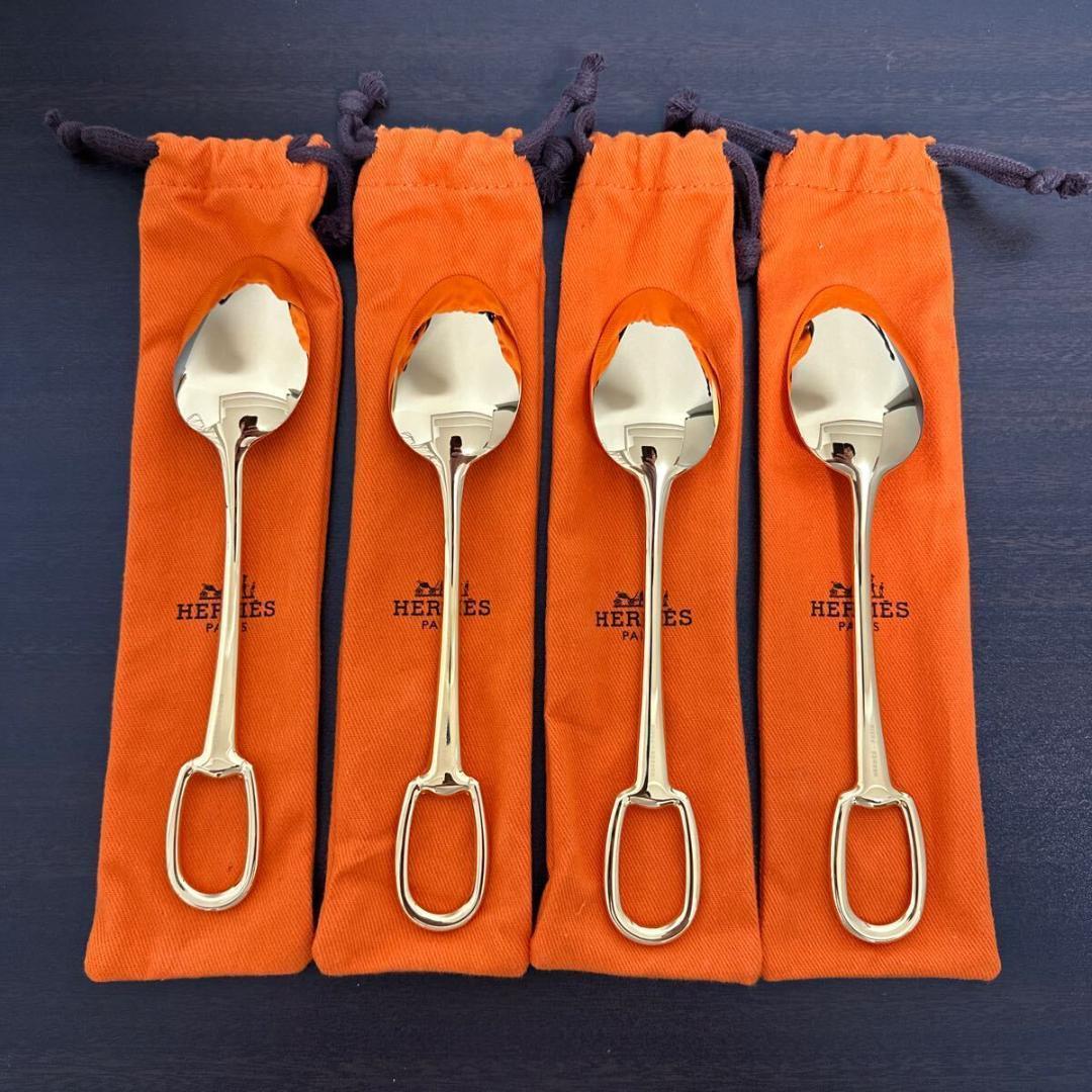 エルメス グラン・アトラージュ ディナースプーン ディナーフォーク 8本セット