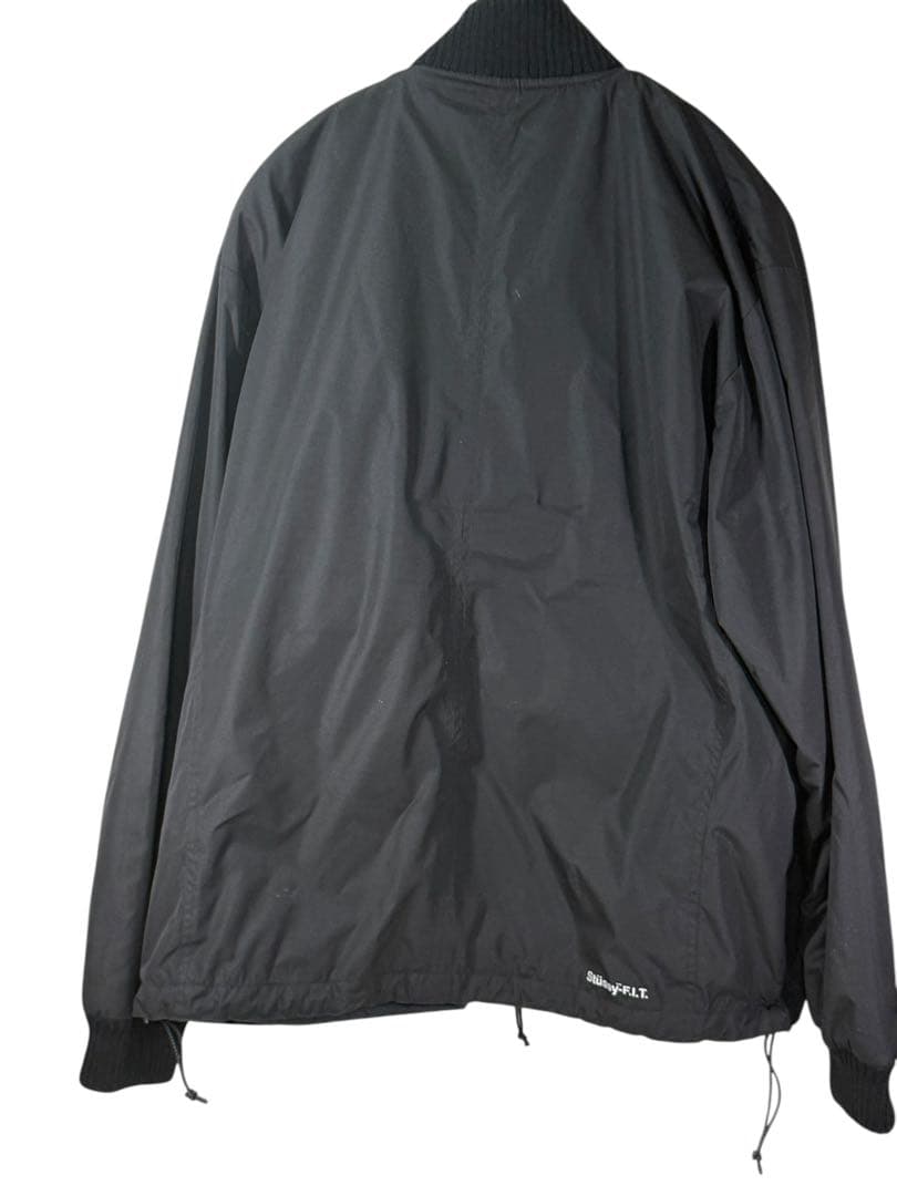 ステューシー Stussy F.I.T. 中綿ナイロンジャケット MA-1風 黒