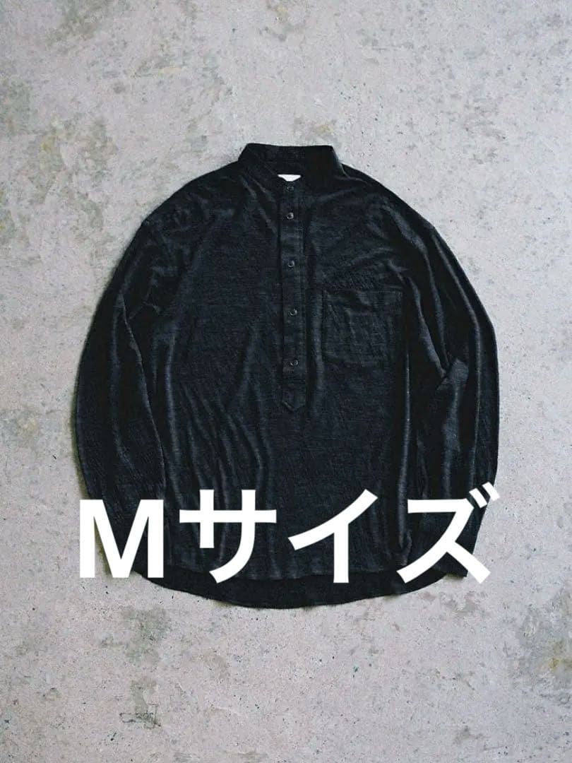 LIDNM WOOL KNIT PO SHIRT Mサイズ