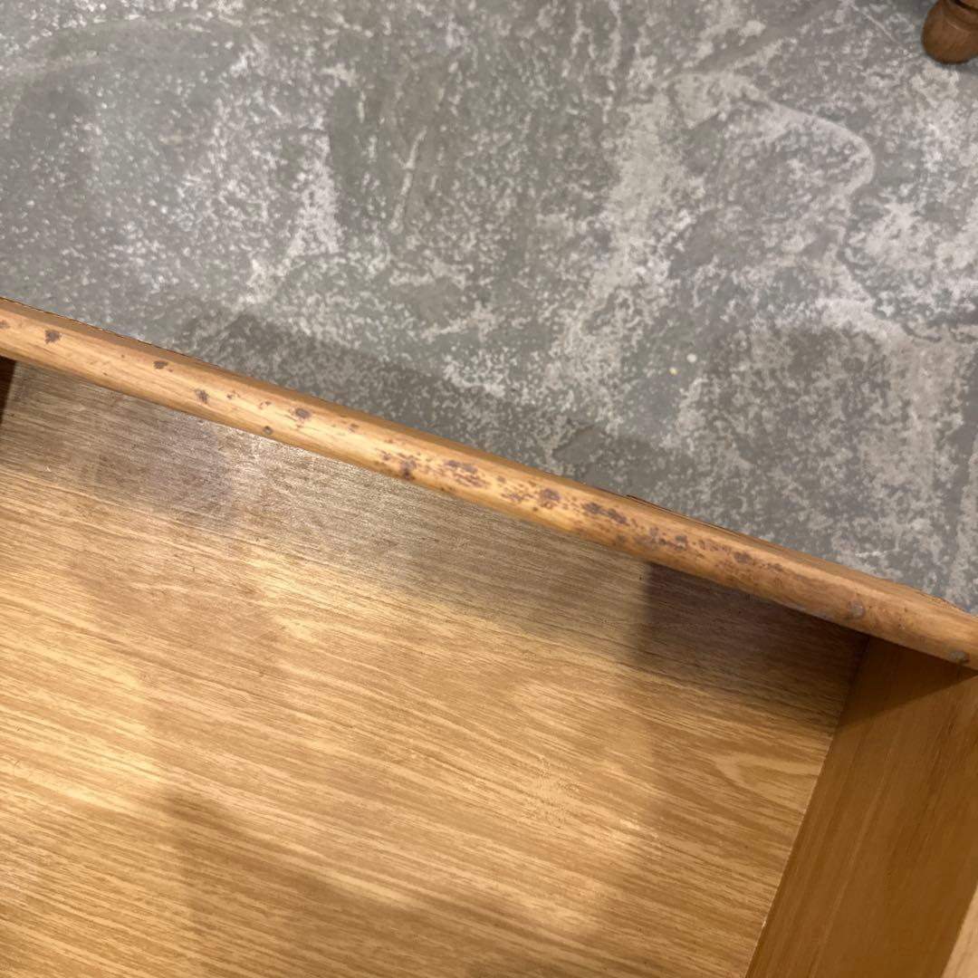 年末年始saleヴィンテージ　木製サイドテーブル　引き出し付き　1