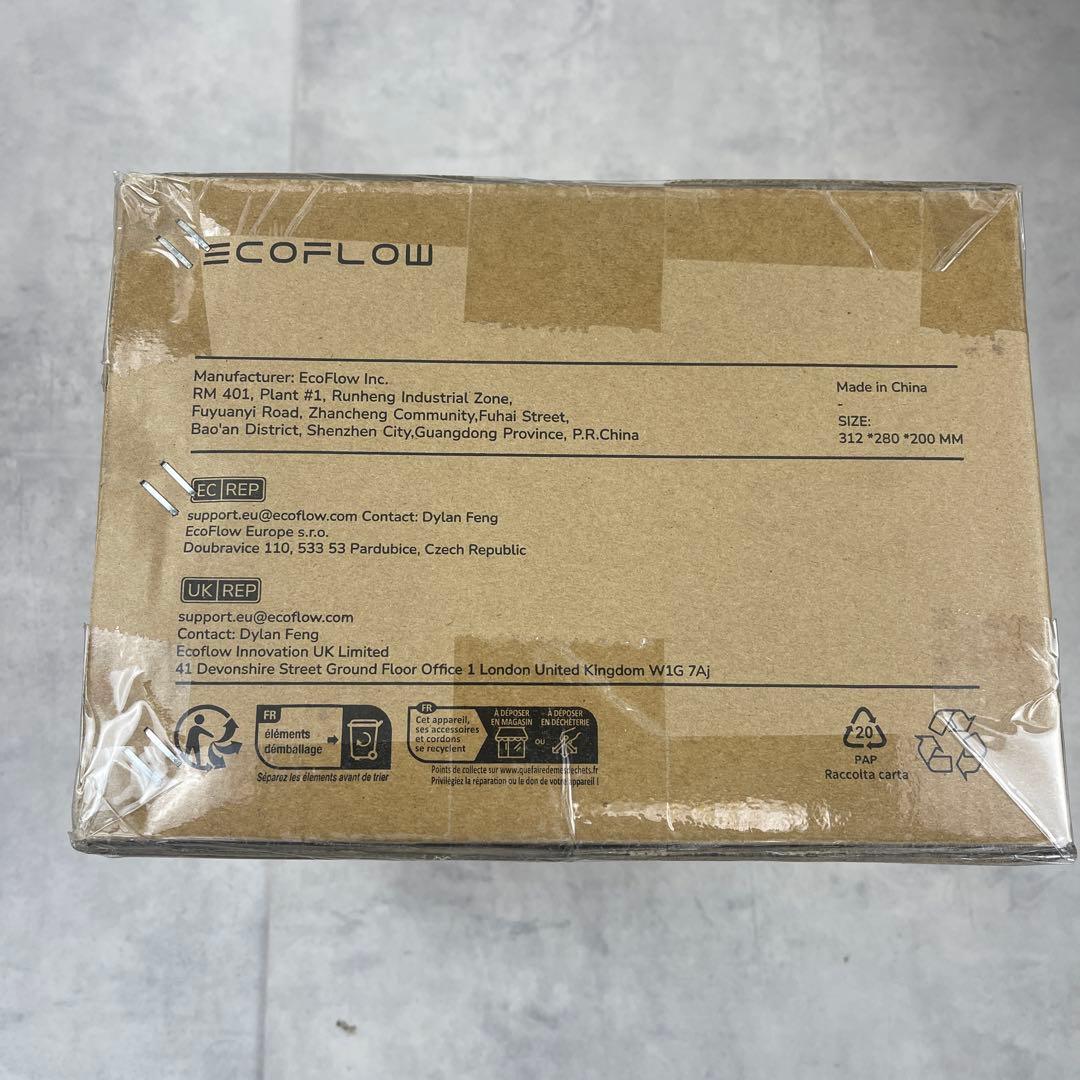 新品未使用　EcoFlow  2 ポータブル電源