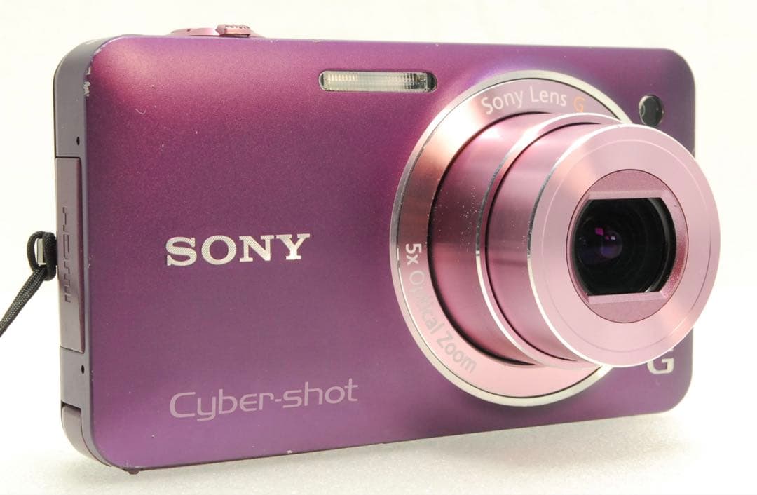 サン_SONY DSC-WX5 ❤️スマホ転送 動作確認済 パープル