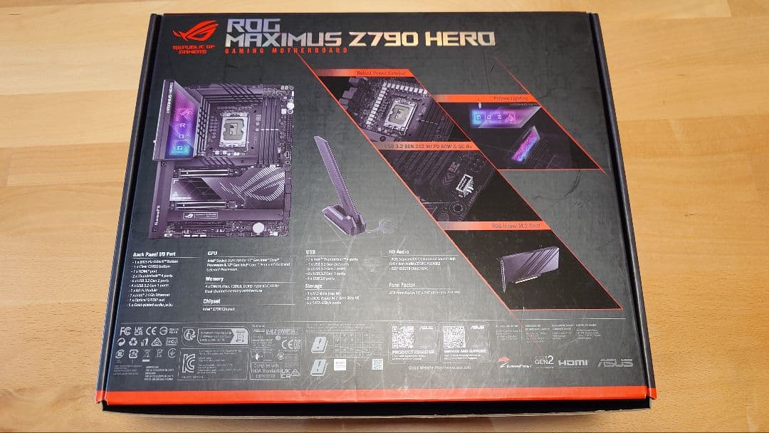 ROG MAXIMUS Z790 HERO ゲーミングマザーボード